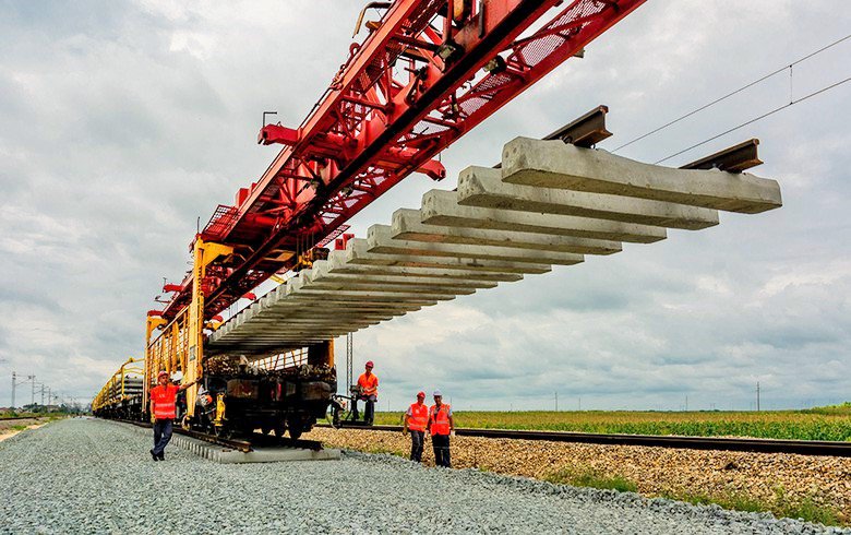 РЖД проложила первый километр скоростной железной дороги в Сербии