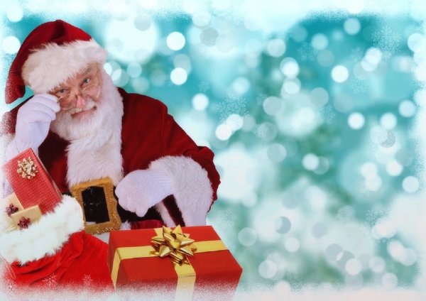Дед Мороз привез подарки сирийским детям к Новому году