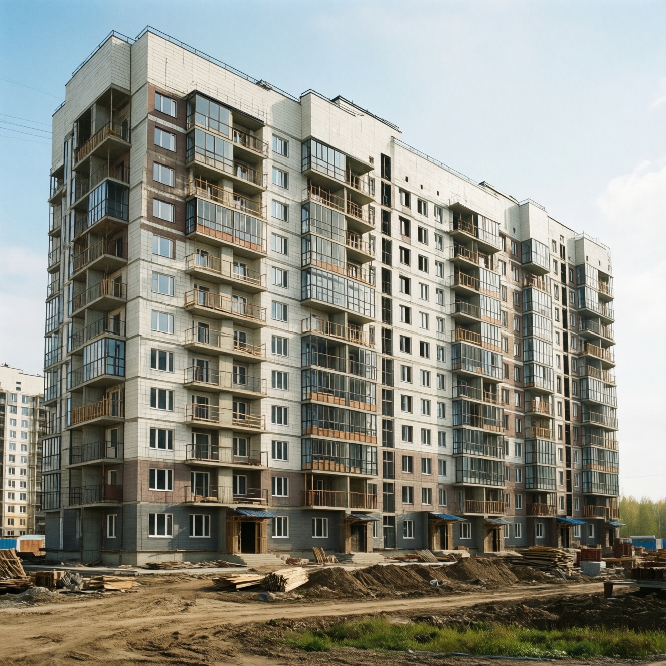 В Новом Девяткино завершили строительство жилого комплекса-долгостроя спустя десять лет ожидания